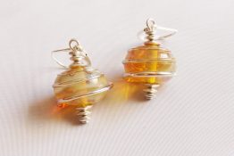 119-f-2-gold-base-gold-swirl-drop-earrings