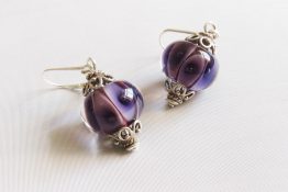 119-v-dark-purple-blue-plunge-drop-earrings-on-leverback