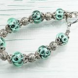 Pale Emerald Plunge Bracelet - Image 2