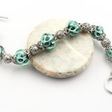 Pale Emerald Plunge Bracelet - Image 4