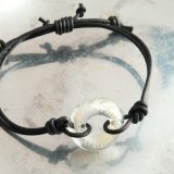 Ivory Twist Double Strand Knotted Bracelet