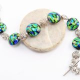 Ocean Ripples Disc Bead Bracelet - Image 3