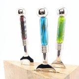 Three Piece Cheese Knife Set Metallic Barrels