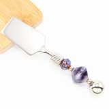 Square Cheese Knife Purple Diamond - Image 2